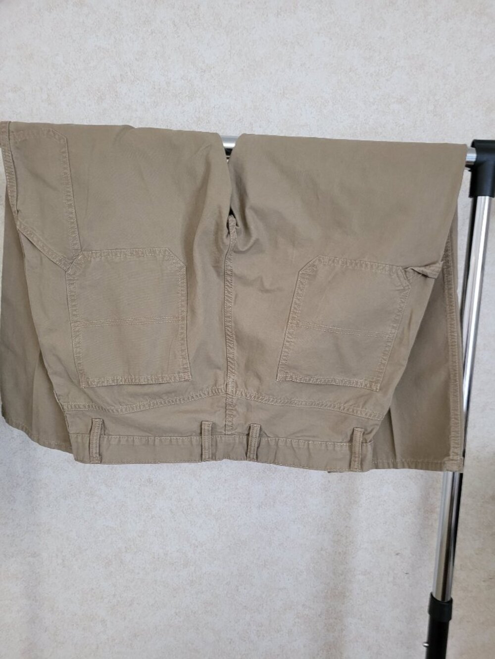 Khaki Carpenter Pants Mens Dark Tan 36x30 - Picture 14 of 14
